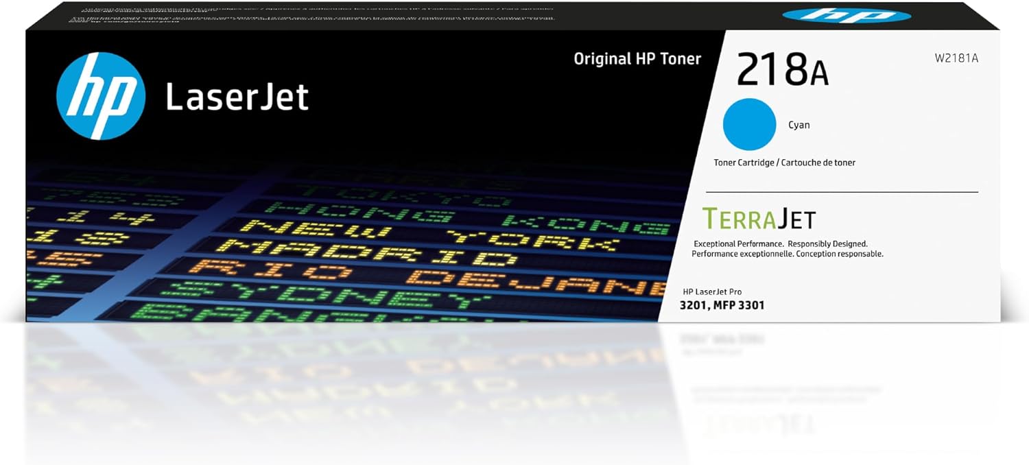 HP LASERJET 3201DW 218A SD CYAN TONER