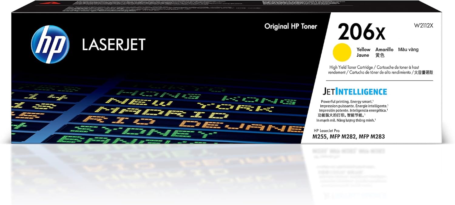 HP COLOR LASERJET M255NW 206X HI YELLOW TONER