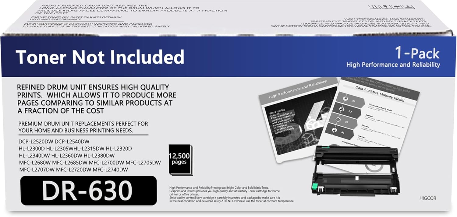 BROTHER HL-L2300D DR630 DRUM UNIT