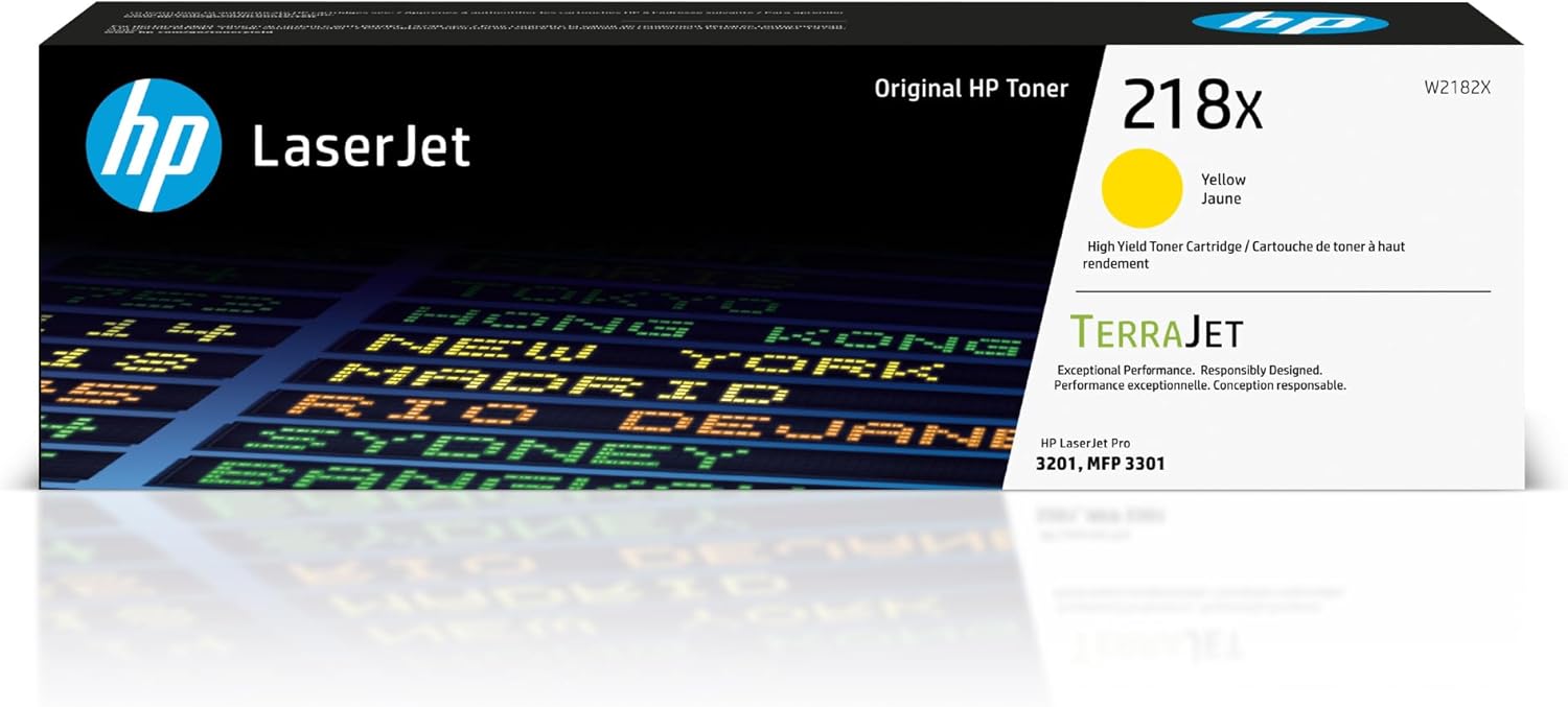 HP LASERJET 3201DW 218X HI YELLOW TONER