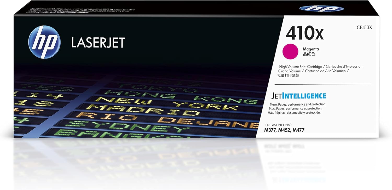 HP COLOR LASERJET M452DN 410X HI MAGENTA TONER