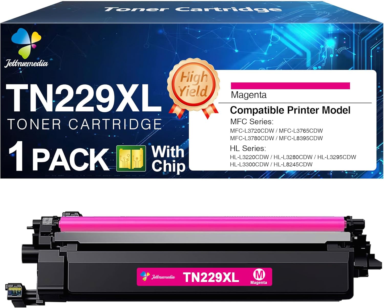 NXT PREM BRT HL-L3220CDW TN229XL HI MAGENTA TONER