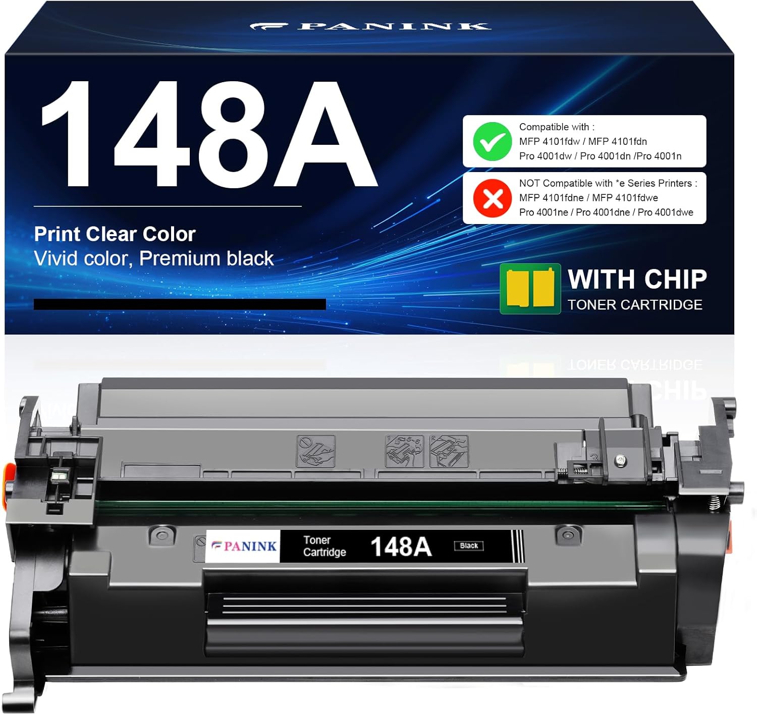 NXT PREMIUM BRAND NON-OEM FOR HP LJ 4001DN 148A SD BLACK TONER