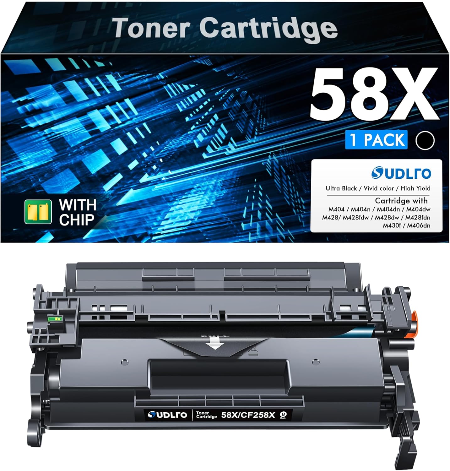 NXT PREMIUM BRAND NON-OEM FOR HP LJ M404N 58X HI BLACK TONER